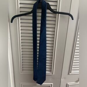 Vintage Christian Dior Blue Classic Silk Tie-A317